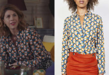 DEMAIN NOUS APPARTIENT : la chemise imprimé ’70 dans l’épisode 900