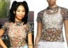 Dad Stop Embarrassing Me! : Sasha Dixon’s floral mesh top