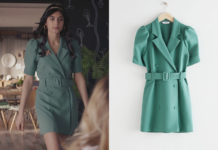 DEMAIN NOUS APPARTIENT : la robe verte de Camille dans l’épisode 921