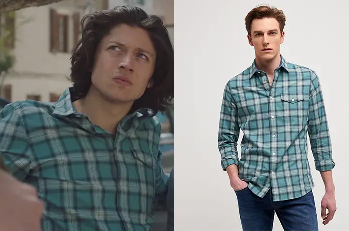 ICI TOUT COMMENCE : la chemise à carreaux de Jérémy dans l’épisode 151