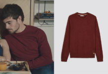 ICI TOUT COMMENCE : le pull couleur terre cuite de Maxime dans l’épisode 129