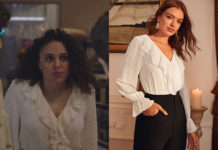 ICI TOUT COMMENCE : la blouse à pois de Ludvine dans l’épisode 147