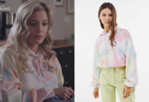 DEMAIN NOUS APPARTIENT : le sweat à capuche tie & dye de Solenne dans l’épisode 919