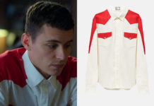 ELITE : Ander’s red and white shirt in S4E06