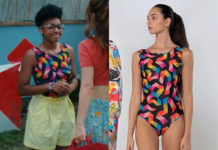 SUMMERTIME : le maillot de bain coloré de Blue dans l’épisode 2×04