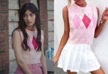 DEMAIN NOUS APPARTIENT : le pull à losanges de Camille dans l’épisode 938