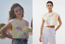 ICI TOUT COMMENCE : le pull tie and dye sans manches de Célia dans le générique