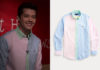 HIGH SCHOOL MUSICAL : THE MUSICAL : THE SERIES : E.J. fun oxford shirt in S2E07