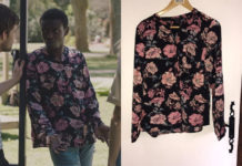 ICI TOUT COMMENCE : la blouse à fleurs d’Enzo dans l’épisode 156