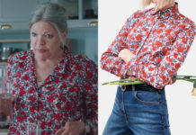 DEMAIN NOUS APPARTIENT : la chemise à fleurs de Jeanne dans l’épisode 957