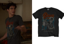 HIGH SCHOOL MUSICAL : THE MUSICAL : THE SERIES : Ricky’s 1972 David Bowie world tour’s t-shirt in Season 2 Episode 5