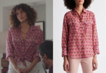 DEMAIN NOUS APPARTIENT : la blouse rose de Bénédicte dans l’épisode 968
