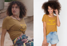 DEMAIN NOUS APPARTIENT : le t-shirt baisers et coquillages de Bénédicte dans l’épisode 963