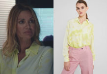 DEMAIN NOUS APPARTIENT : la blouse tie dye jaune de Chloé dans l’épisode 971