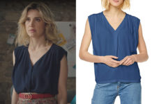 ICI TOUT COMMENCE : le débardeur bleu de Constance dans l’épisode 181