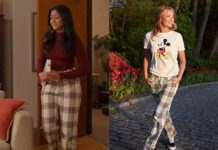 NEVER HAVE I EVER : Devi’s plaid print trousers in S2E02