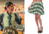 Never have I ever : Eleanor’s Triangle Printed Fit and Flare Skirt in S2E6
