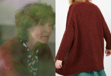 UN SI GRAND SOLEIL : le long gilet d’Elisabeth dans l’épisode 689
