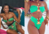TOO HOT TO HANDLE : Emily’s green bikini in S2E01