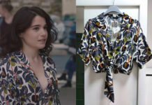 ICI TOUT COMMENCE : la chemise fleurie de la fan de Théo dans l’épisode 177