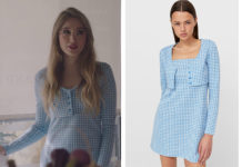 ICI TOUT COMMENCE : la petite robe vichy d’Hortense dans l’épisode 179