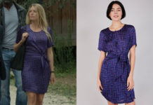 UN SI GRAND SOLEIL : la robe bleue de Johanna dans l’épisode 684