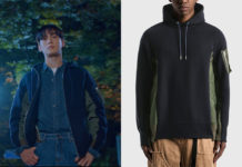 TRUE BEAUTY : Lee Su-Ho’s navy and khaki hoodie in S1E05