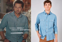 ICI TOUT COMMENCE : la surchemise rayée d’Antoine dans le générique