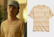 THE WHITE LOTUS : Quinn’s striped t-shirt in S1E01
