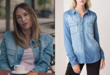 ICI TOUT COMMENCE : la chemise en denim de Rose dans l’épisode190