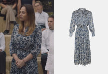 ICI TOUT COMMENCE : la robe bleue fleurie de Rose dans l’épisode 181