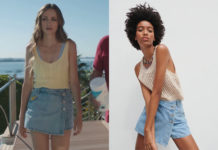 DEMAIN NOUS APPARTIENT : la jupe-short en jean de Sofia dans l’épisode 978