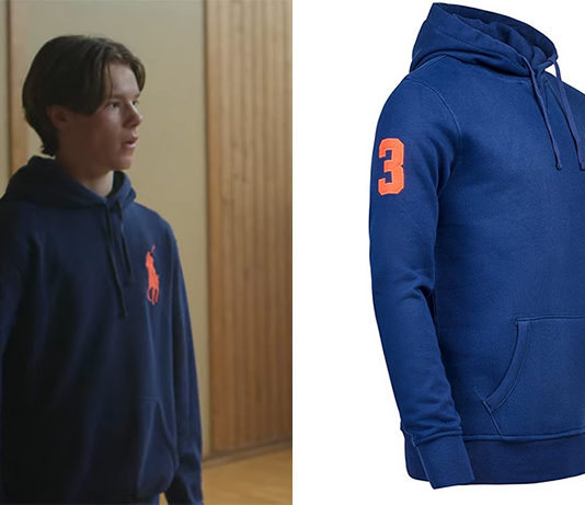 YOUNG ROYALS : Wilhelm’s blue hoodie in S1E03