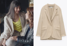 DEMAIN NOUS APPARTIENT : le blazer beige de Camille dans l’épisode 1003