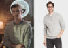 LOVE, VICTOR : Charlie’s Grey Striped sweater