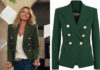 DEMAIN NOUS APPARTIENT : un blazer vert comme Chloé