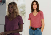 DEMAIN NOUS APPARTIENT : le t-shirt vieux rose de Chloé dans l’épisode 989