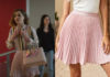 CONTROL Z : Natalia’s pink pleated skirt in S2E02
