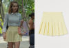CONTROL Z : Natalia’s yellow pleated skirt in S2E01