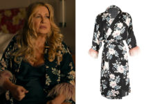 THE WHITE LOTUS : Tanya’s floral kimono in S1E05