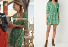 DEMAIN NOUS APPARTIENT : la robe verte de Victoire dans le générique