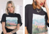 INFLUENCES : le t-shirt « peace is power » d’Emy sur un visuel de la série