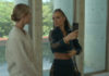 NINE PERFECT STRANGERS : Jessica’s black tracksuit t-shirt in S1E01