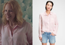 DEMAIN NOUS APPARTIENT : la chemise rose de Lætitia dans l’épisode 1004