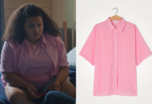 DEMAIN NOUS APPARTIENT : la chemise rose de Lizzie dans l’épisode 1014