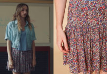 DEMAIN NOUS APPARTIENT : la jupe à fleurs de Sofia dans l’épisode 1012