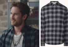 ICI TOUT COMMENCE : la chemise à carreaux de Zacharie dans l’épisode 233