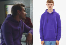 DEMAIN NOUS APPARTIENT : le sweat mauve de Damien dans l’épisode 1033