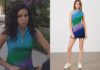 ICI TOUT COMMENCE : la robe en maille lurex de Marta dans l’épisode 244
