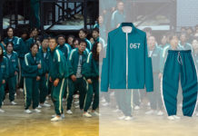 SQUID GAME : le jogging vert des joueurs